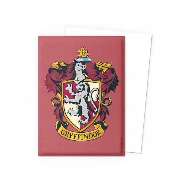 Dragon Shield Standard 100 Brushed Art Sleeves Gryffindor