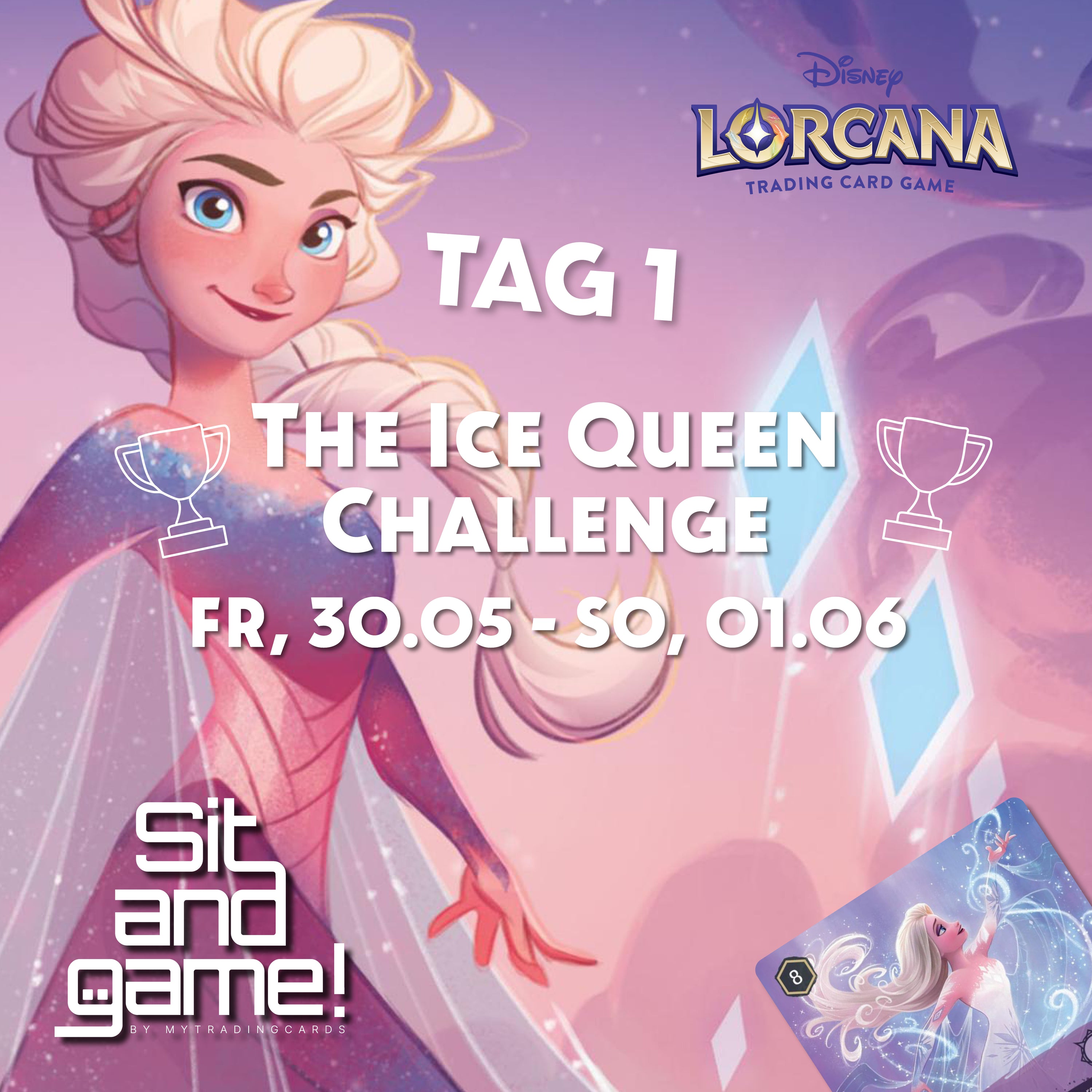 Disney Lorcana "The Ice Queen Challenge" Tag1 30.05.25