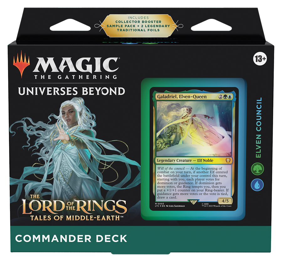 The Lord of the Rings: Tales of Middle-Earth - Commander Deck Elven Council ENG