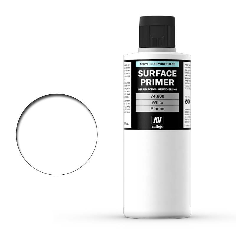 Vallejo - Surface Primer White (200ml)