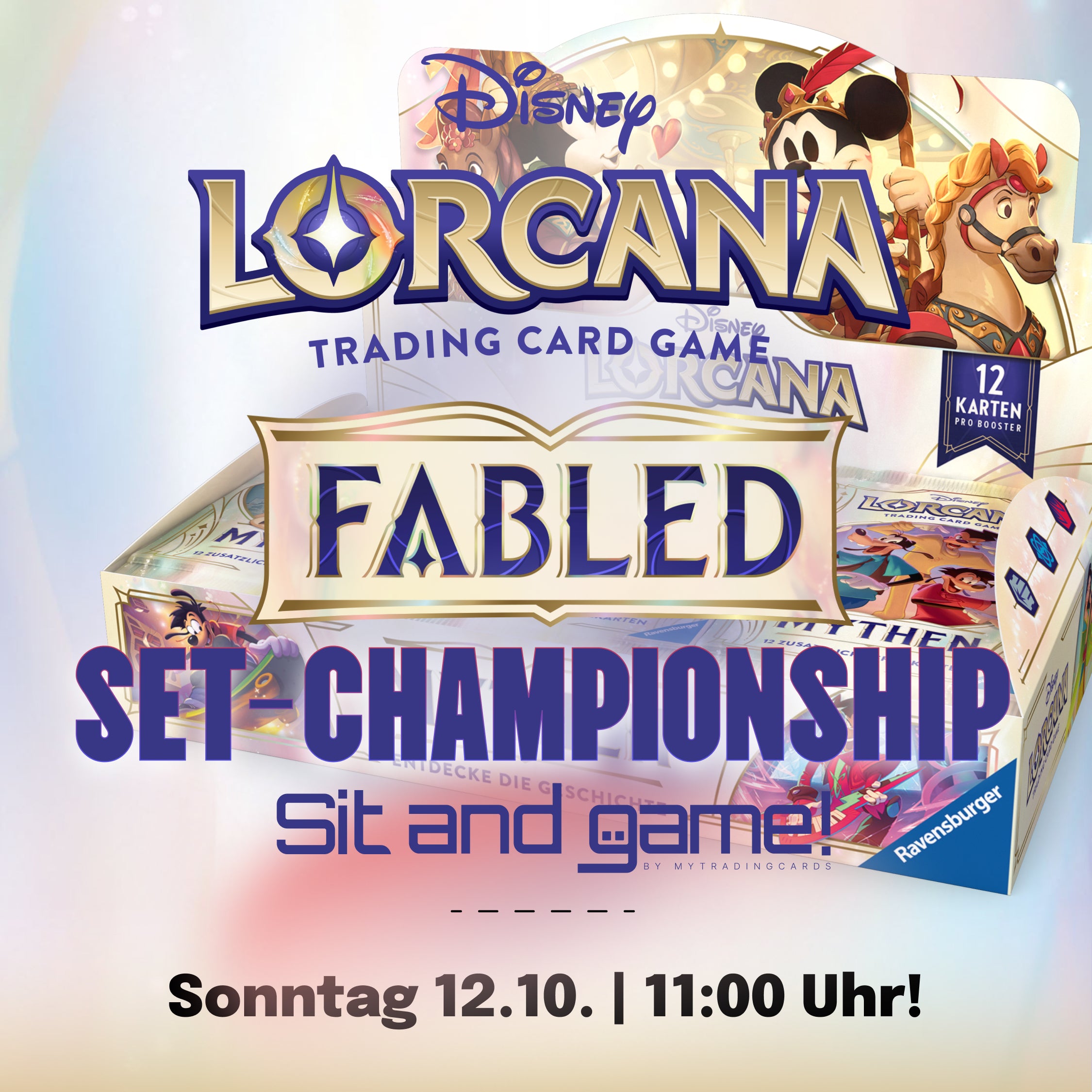 Disney Lorcana Set-Championship "Fable" 12.10.25