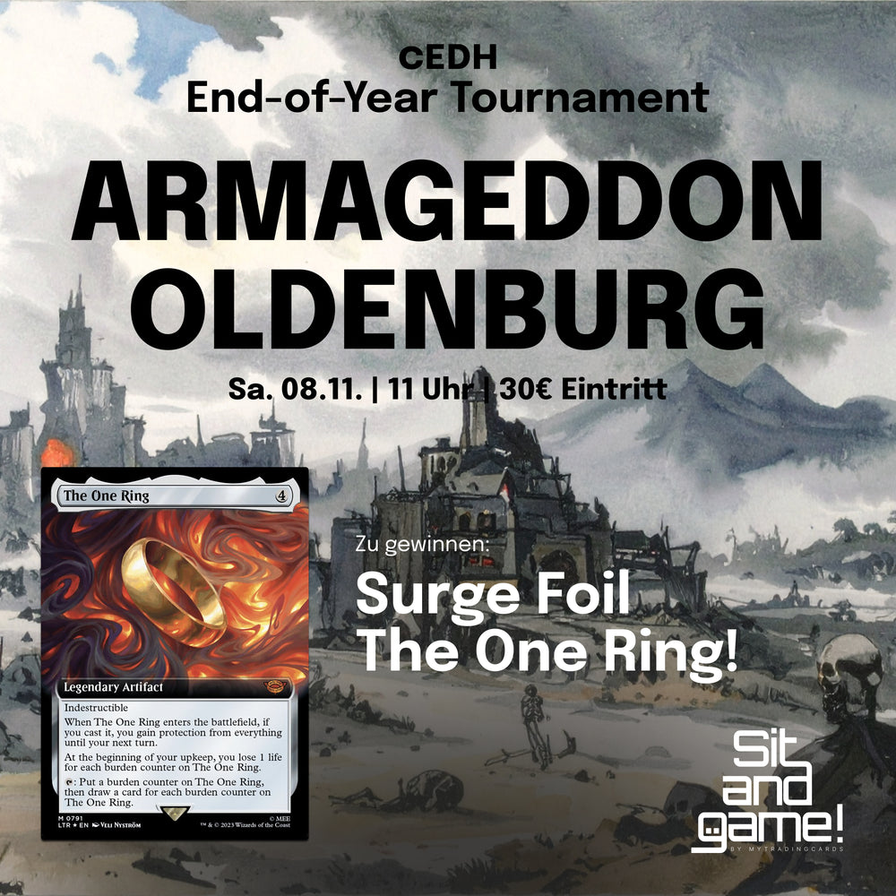 Armageddon Oldenburg - cEDH @ Sit&Game End of Year-Turnier 08.11.25
