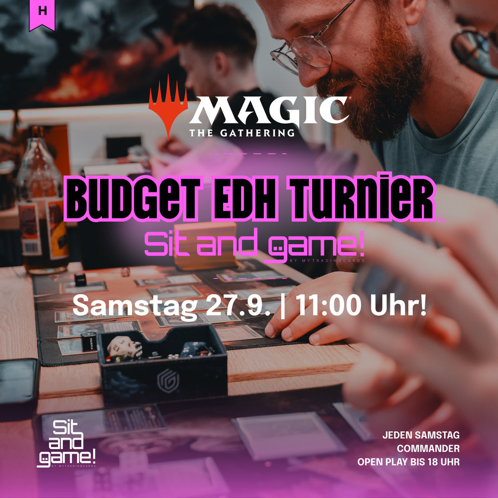 30€-Budget Commander Turnier 27.09.25