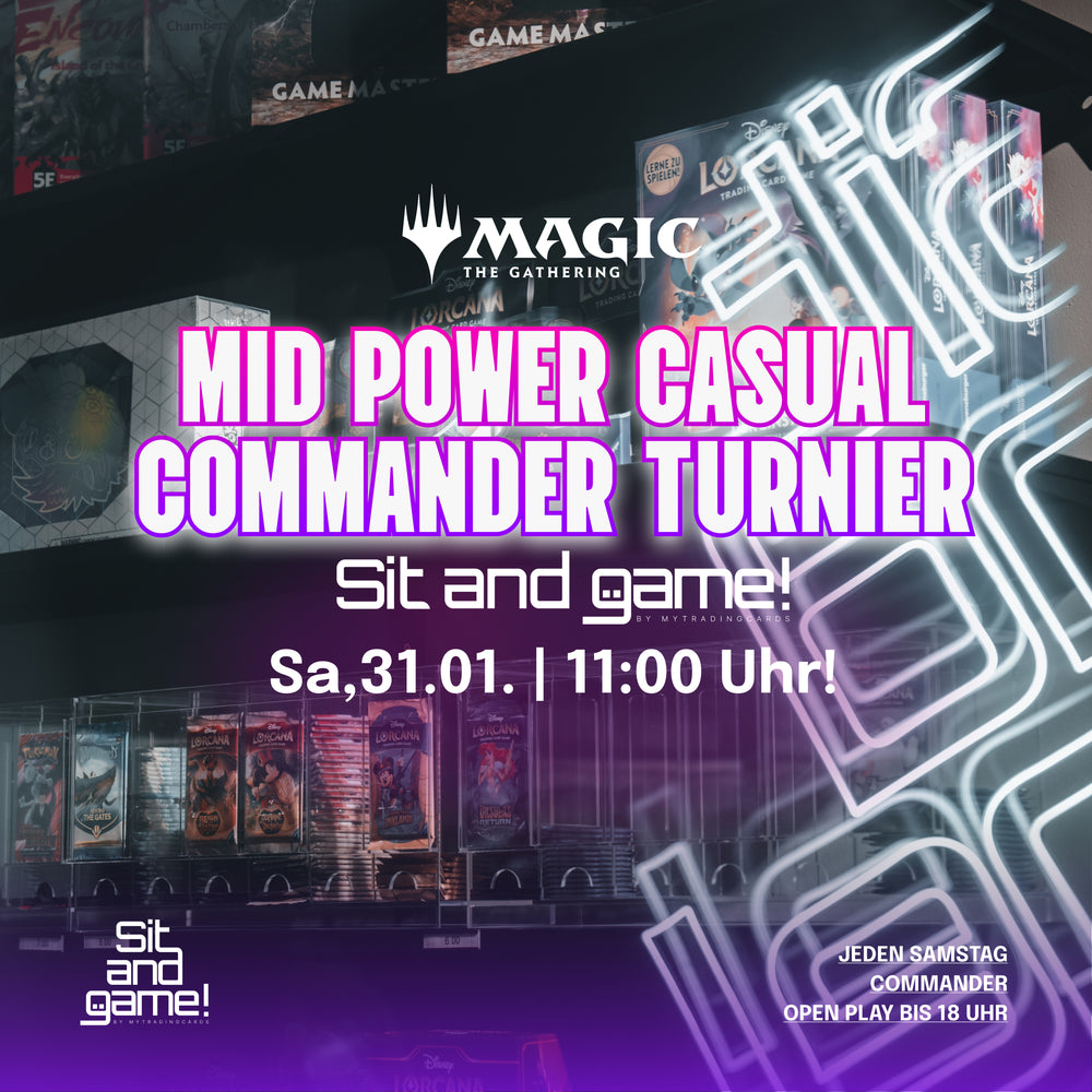 MPC 21.02.26 - Mid Power Casual Commander Event