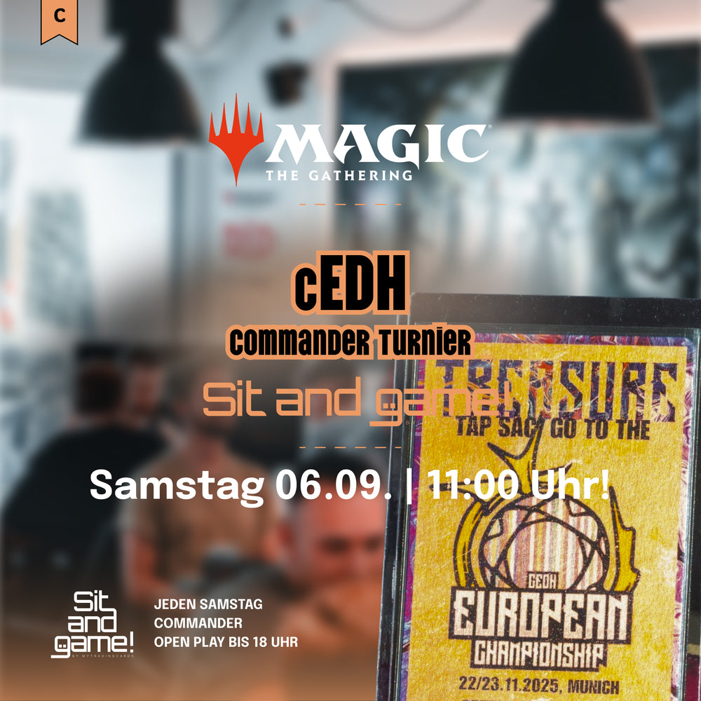 cEDH @ Sit&Game Top 4-Cut 06.09.25 - Qualifier cEDH European Championship