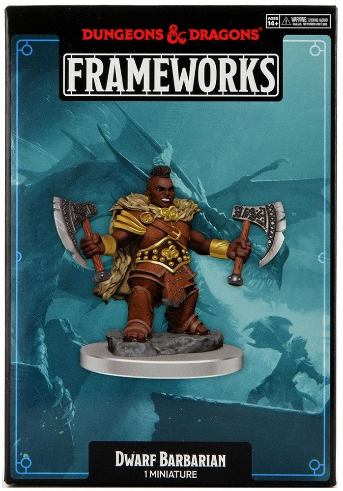 D&D Frameworks: Dwarf Barbarian