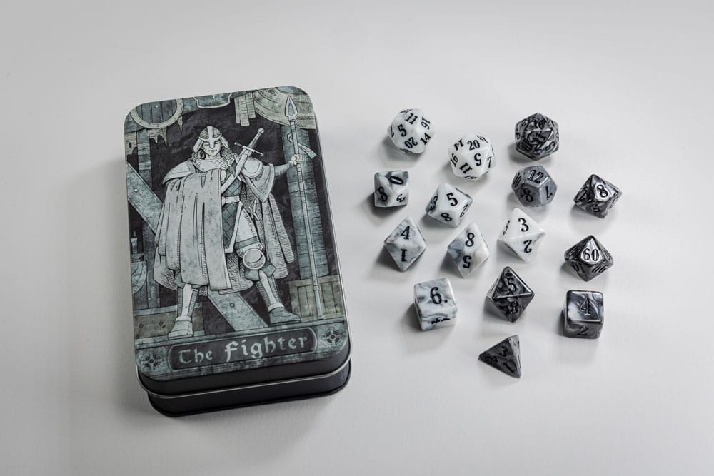Character Class Classic RPG Würfel Set Fighter