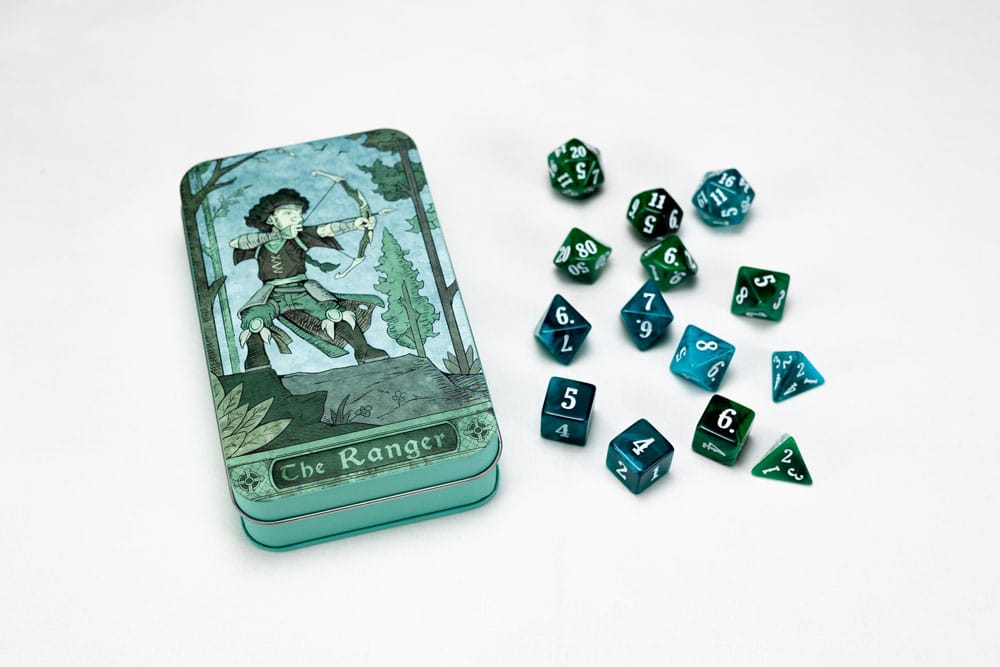 Character Class Classic RPG Würfel Set Range
