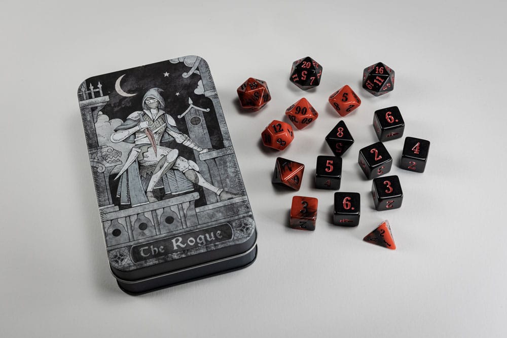 Character Class Classic RPG Würfel Set Rogue