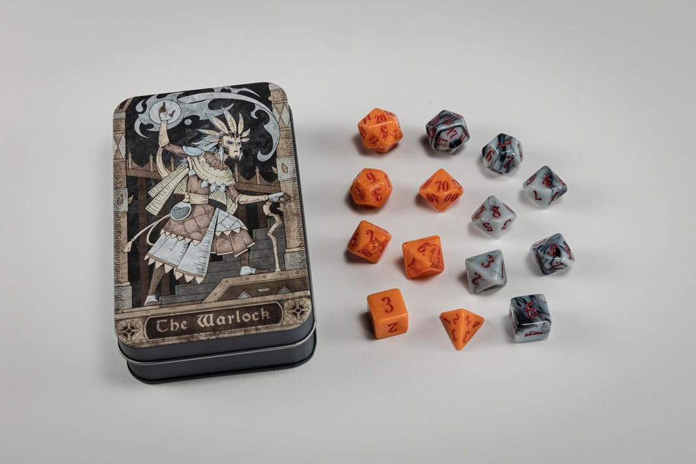 Character Class Classic RPG Würfel Set Warlock