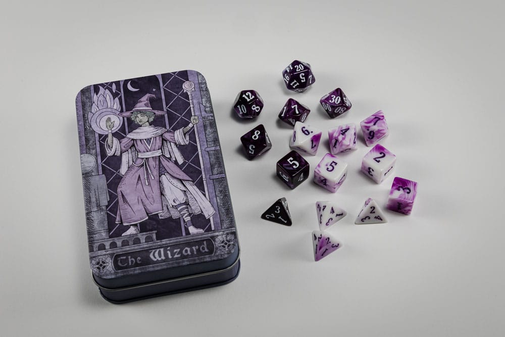 Character Class Classic RPG Würfel Set Wizard