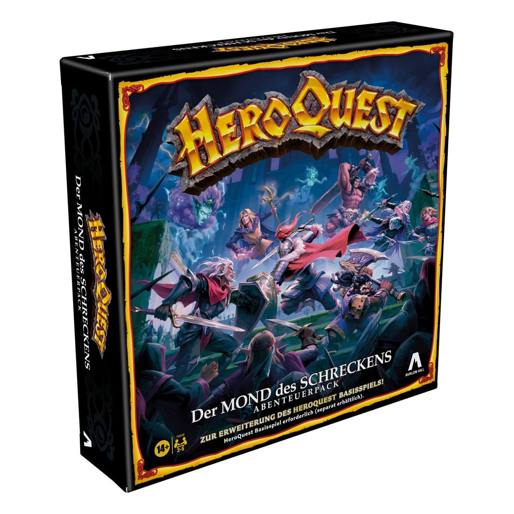 HeroQuest Brettspiel-Erweiterung Der Mond des Schreckens Abenteuerpack deutsch