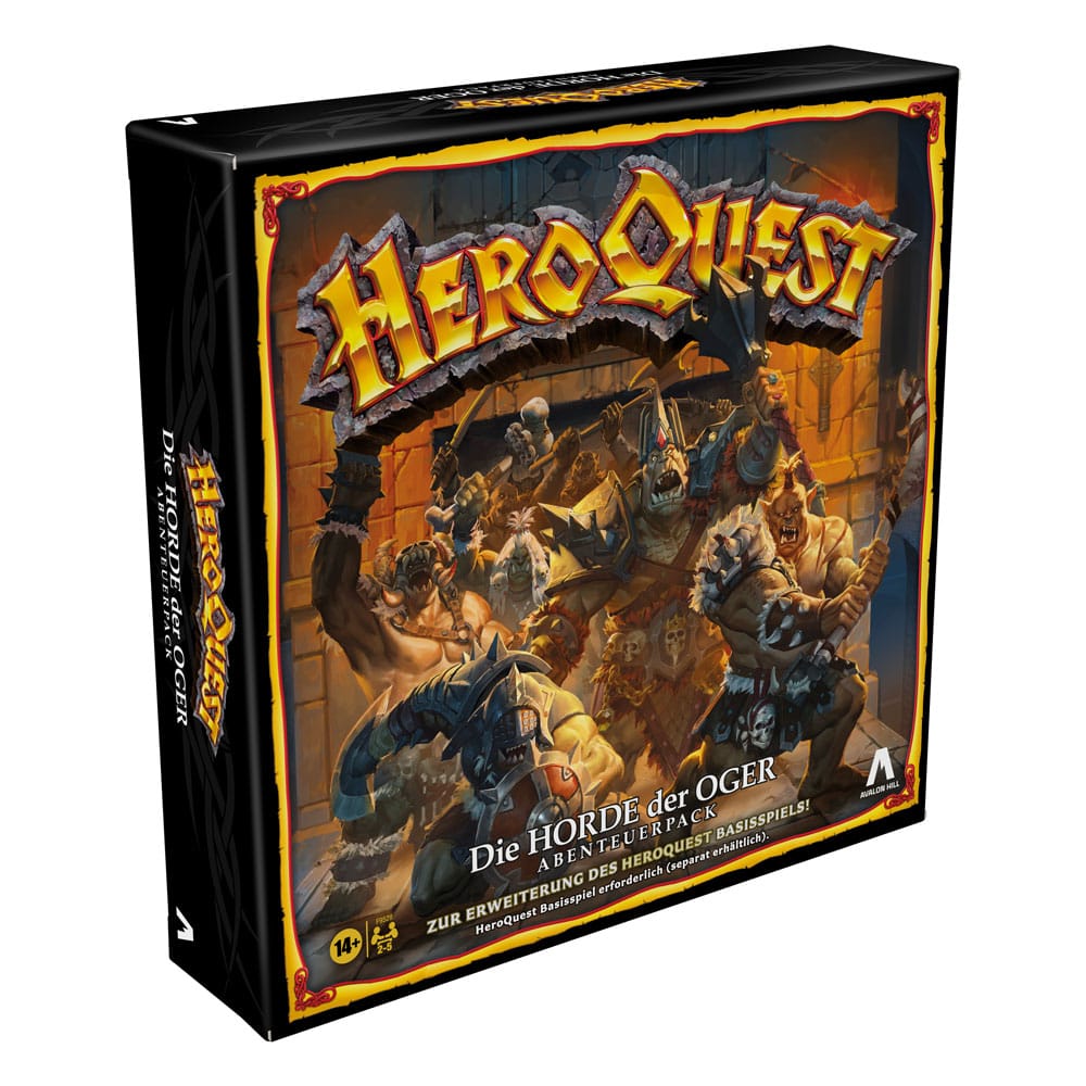 HeroQuest Brettspiel-Erweiterung Die Horde der Oger Abenteuerpack deutsch