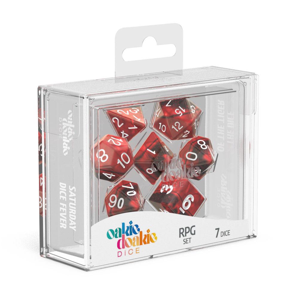 Oakie Doakie Dice Würfel RPG-Set Gemidice - Vampire (7)