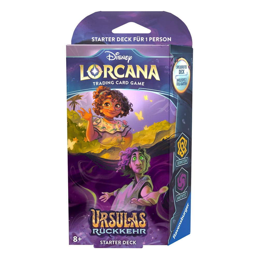 Disney Lorcana TCG Ursulas Rückkehr Starter Deck - Bernstein und Amethyst (deutsch)