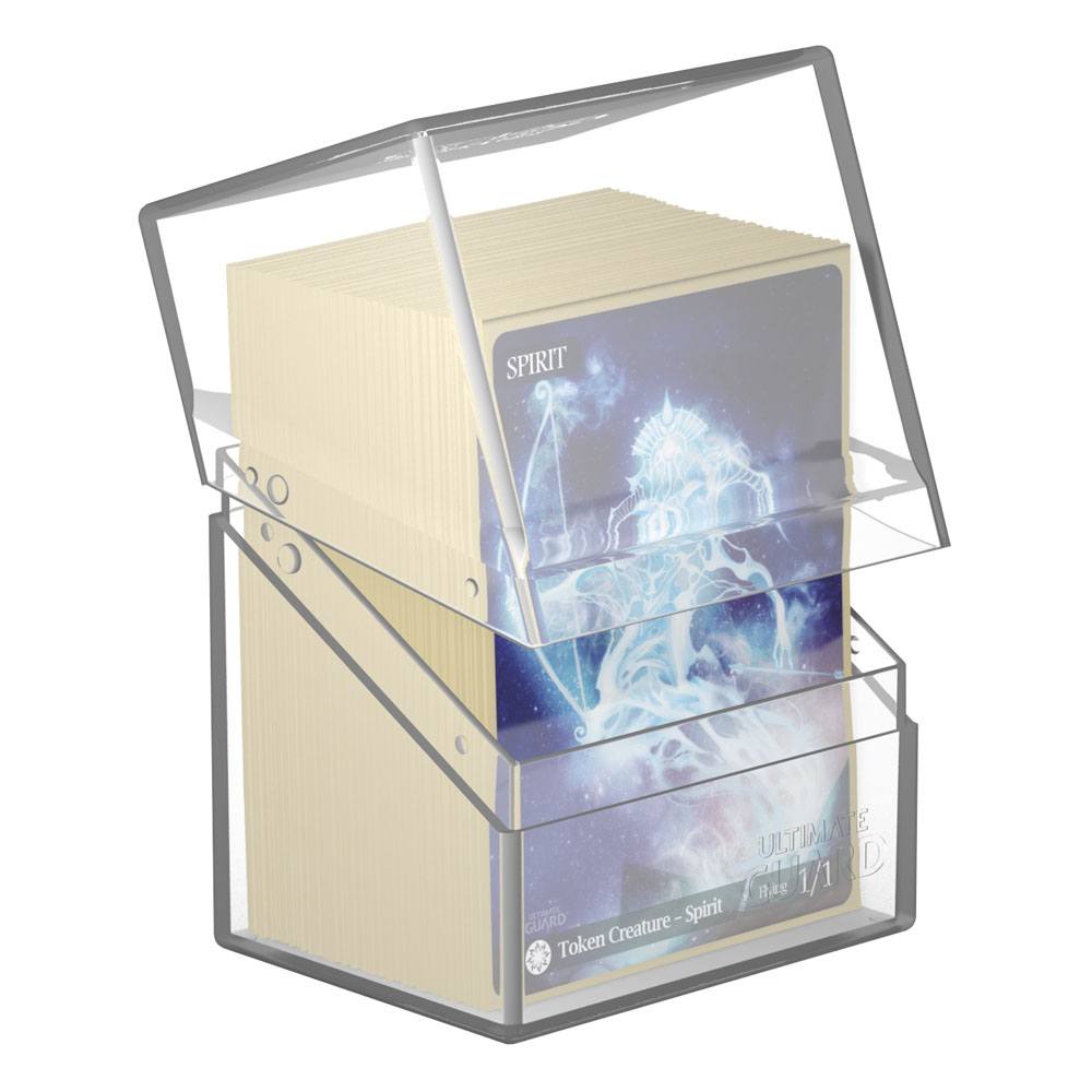 Ultimate Guard Boulder Deck Case 80+ Standardgröße Transparent