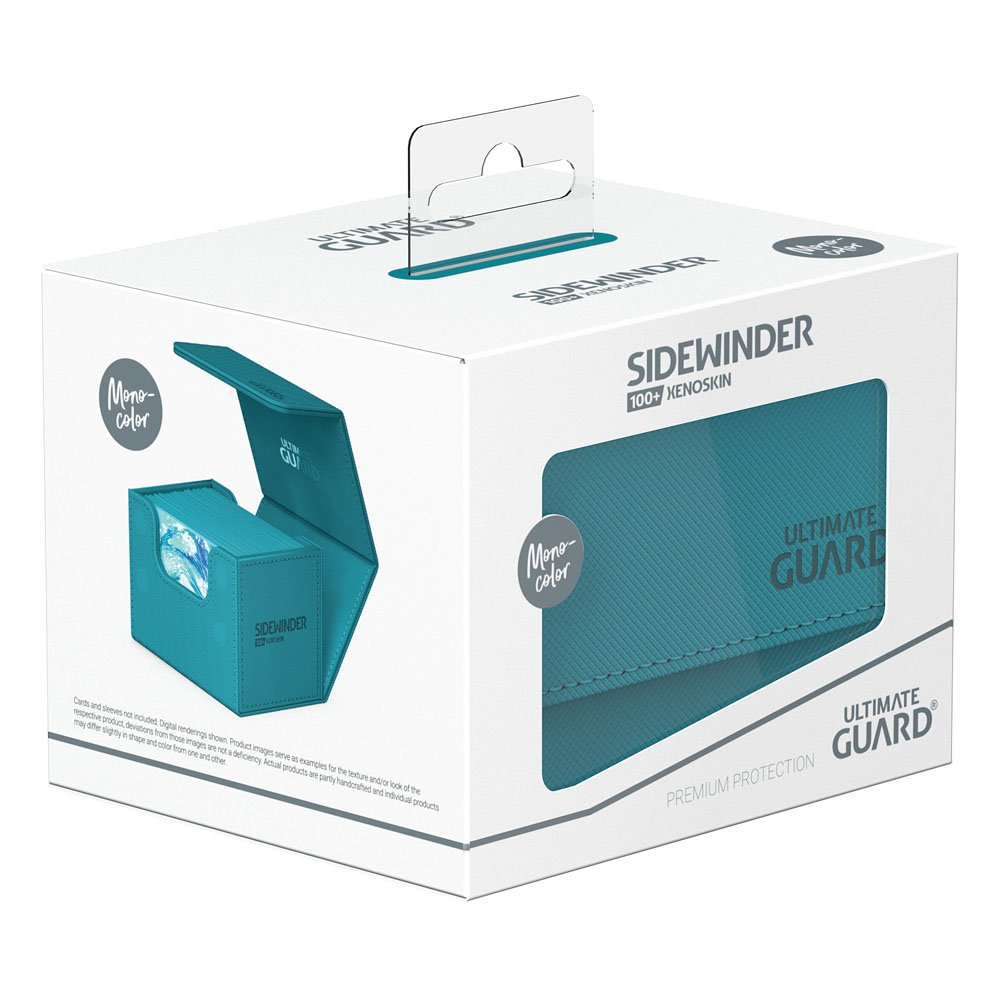 Ultimate Guard Sidewinder 100+ XenoSkin Monocolor Petrolblau