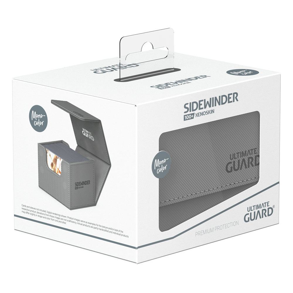 Ultimate Guard Sidewinder 100+ XenoSkin Monocolor Grau