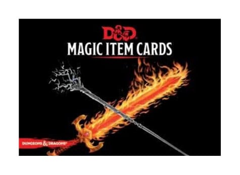 D&D Magic Item Cards