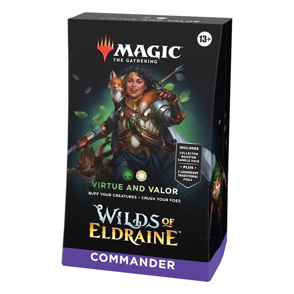 Wilds of Eldraine Commander Deck Virtue and Valor ENG