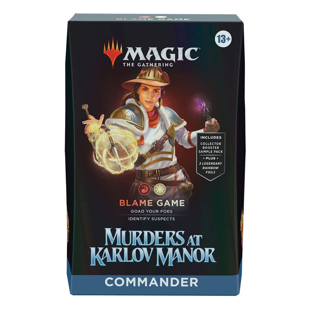 Murders at Karlov Manor Commander Deck Blame Game (englisch)