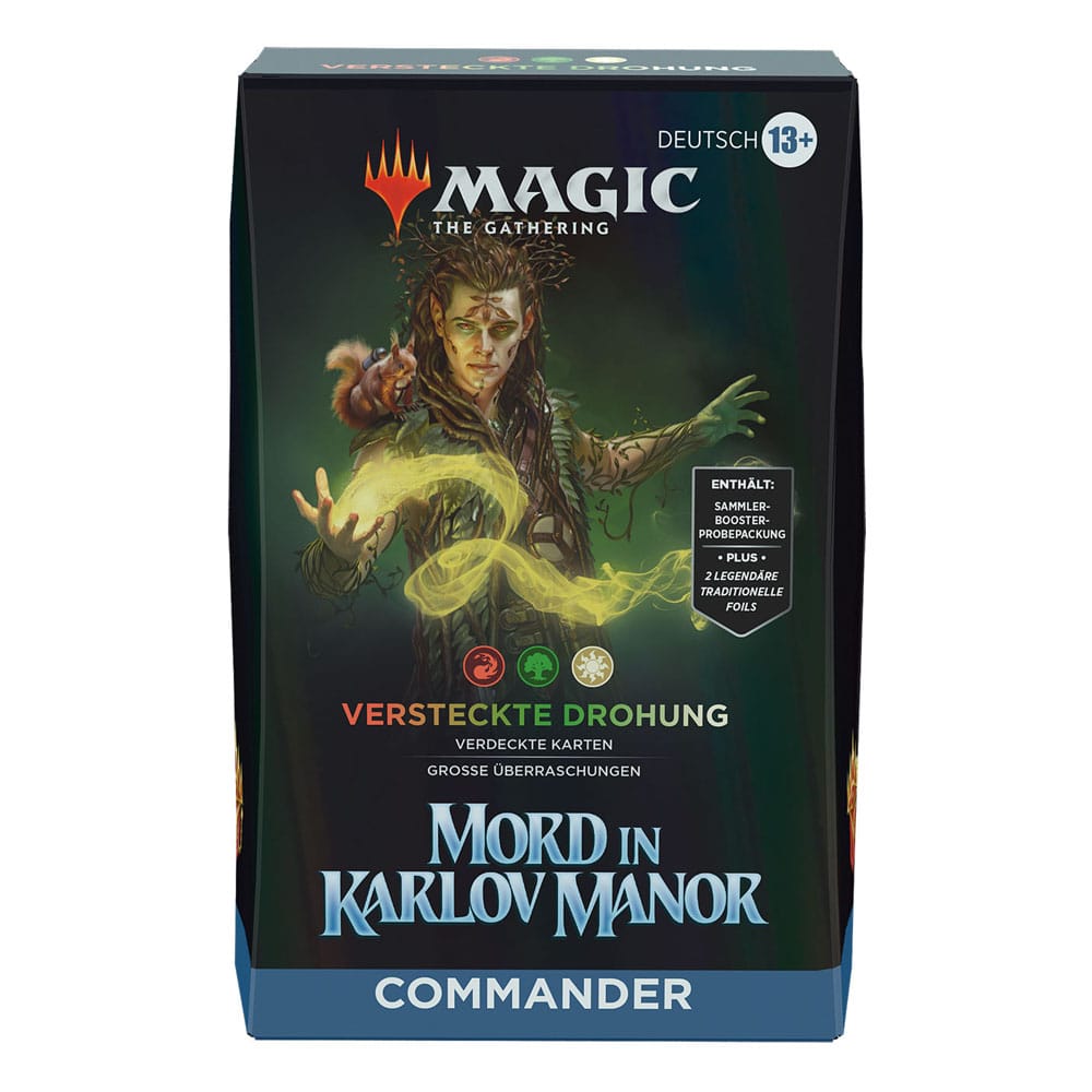 Mord in Karlov Manor Commander Deck Versteckte Bedrohung (deutsch)