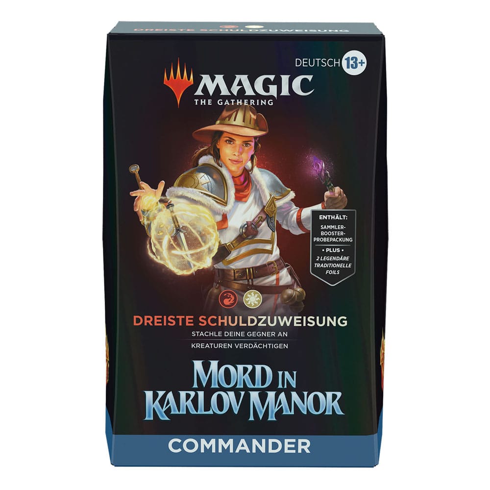 Mord in Karlov Manor Commander Deck Dreiste Schuldzuweisung (deutsch)