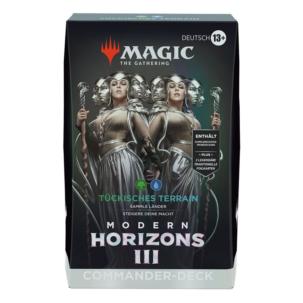 Modern Horizons 3 Commander-Deck - Tückisches Terrain (englisch)