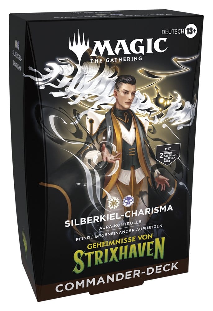 Secrets of Strixhaven Commander Decks "Silverquill influence" englisch