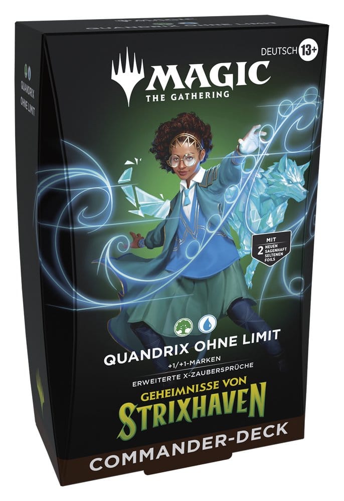 Secrets of Strixhaven Commander Decks "Quandrix unlimited" englisch