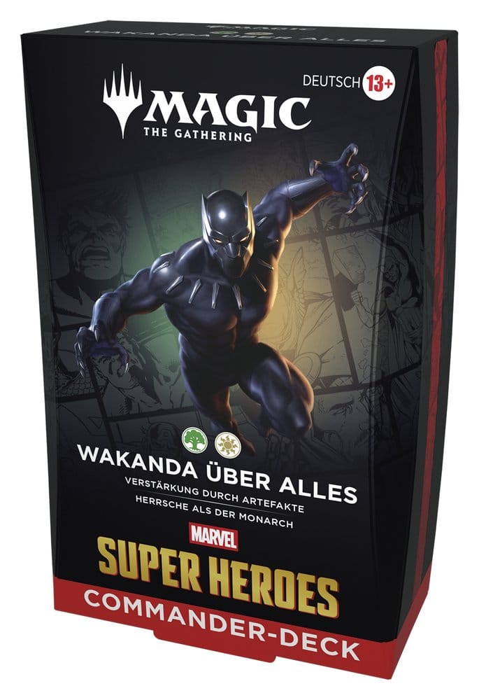 Magic the Gathering Marvel Super Heroes Commander Deck "Wakanda Forever" (deutsch)