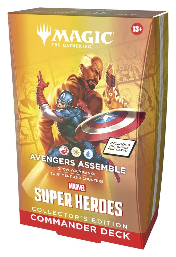 Magic the Gathering Marvel Super Heroes Collector's Edition Commander Deck "Avengers Assemble"englisch