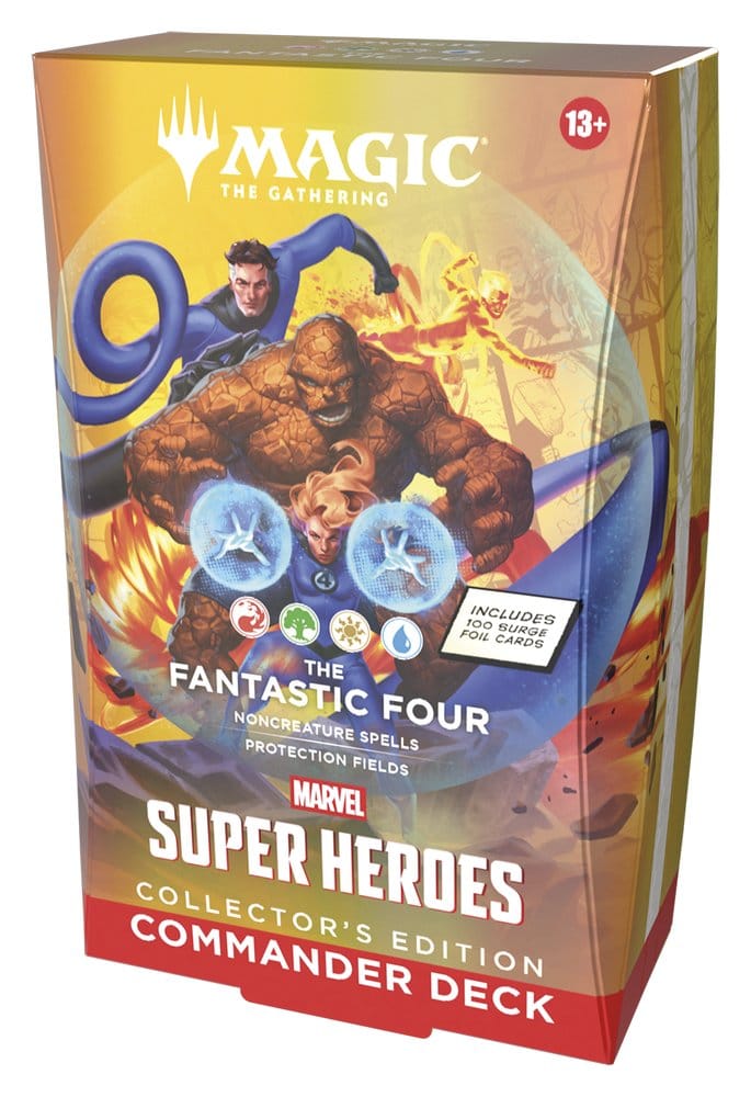 Magic the Gathering Marvel Super Heroes Collector's Edition Commander Deck "The Fantastic Four"englisch