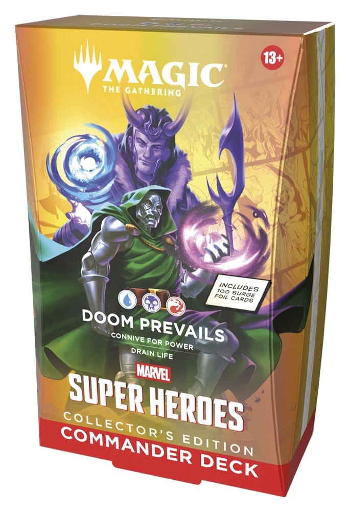 Magic the Gathering Marvel Super Heroes Collector's Edition Commander Deck "Doom Prevails"englisch