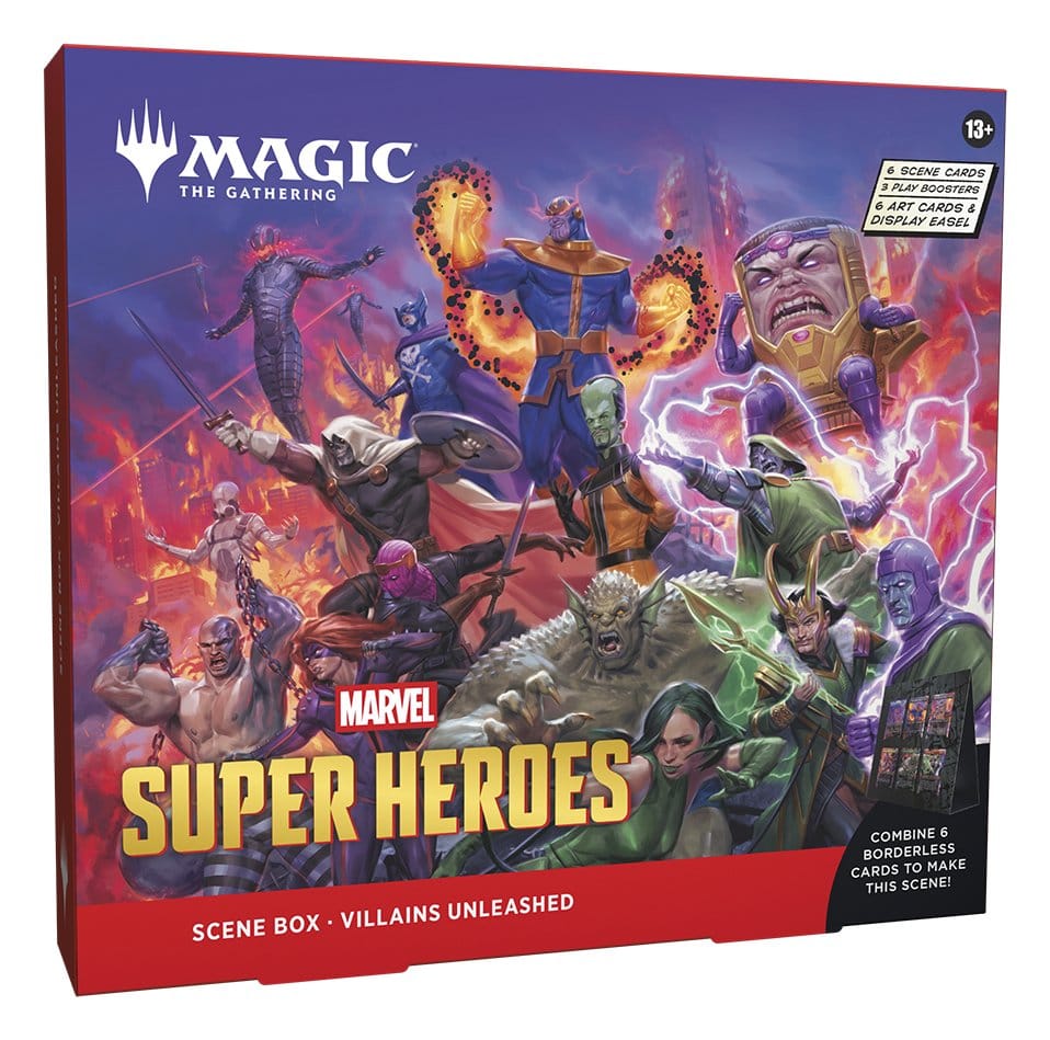 Magic the Gathering Marvel Super Heroes Szenenboxe "Villains Unleashed"englisch