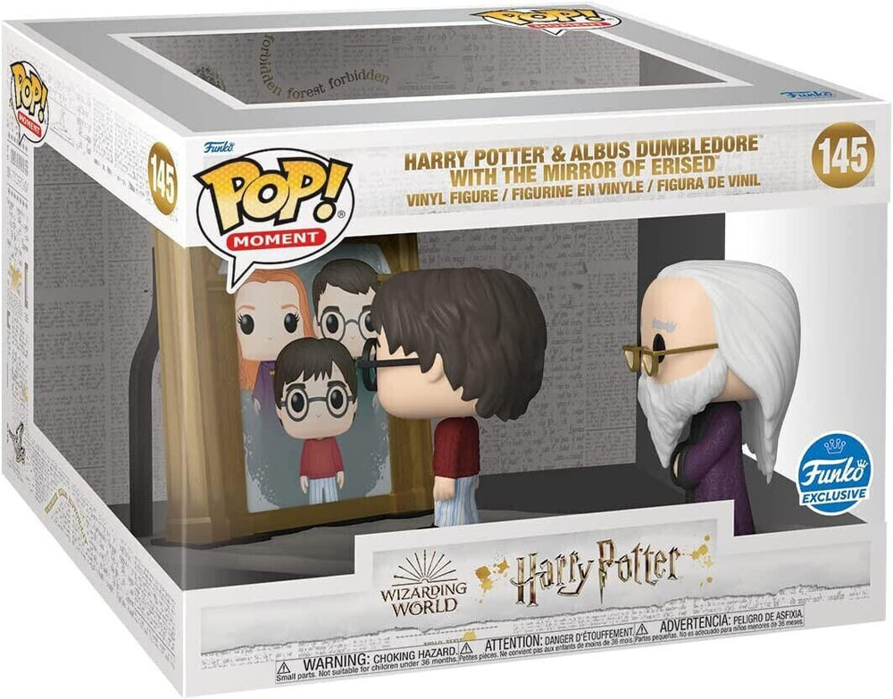 Funko Harry Potter und Albus Dumbledore mit dem Spiegel von Erised Figur, Mehrfarbig