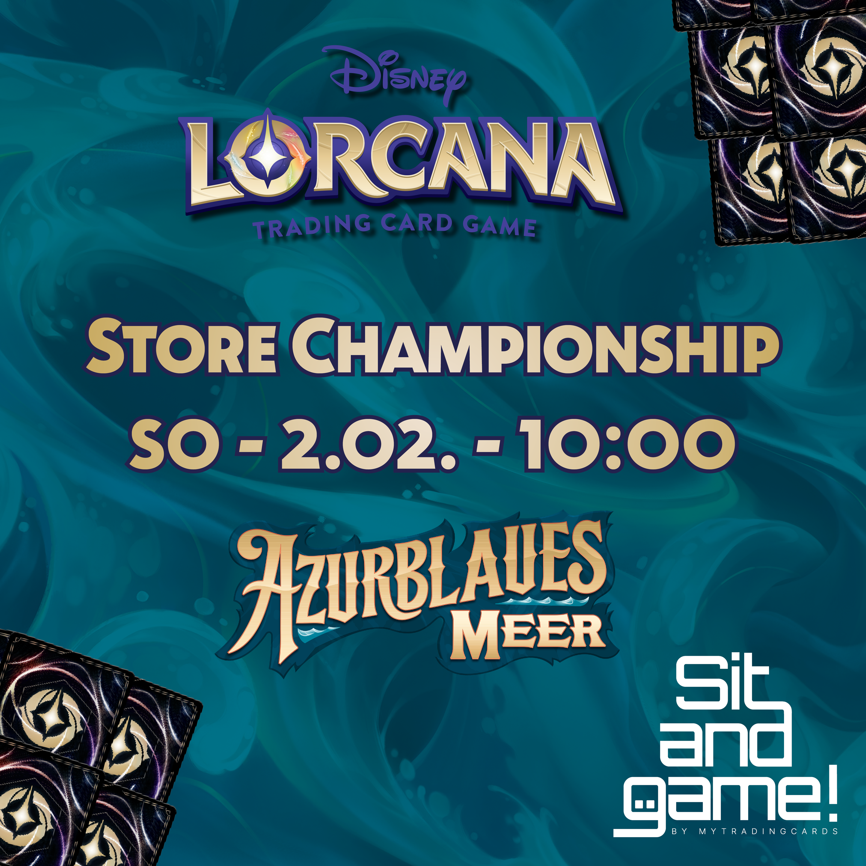 Lorcana Store Champioship "Azurblaues Meer" 02.02.25