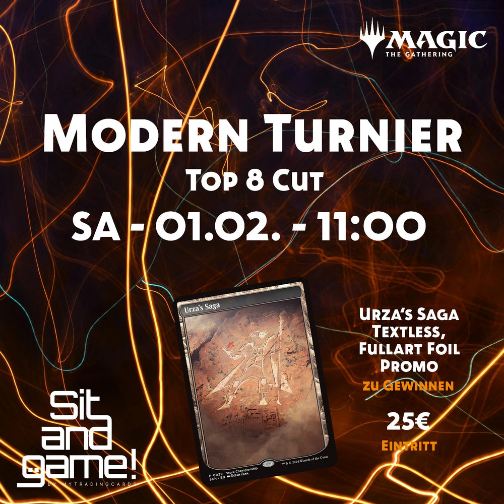 Battle for Urza’s Saga – Store Championship Modern + Top 8 Cut 01.02.2025